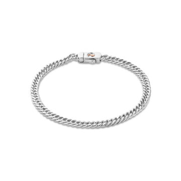 Clogau Silver Tree of Life Insignia Curb Bracelet