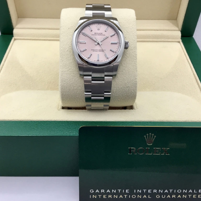 Pre-owned Rolex Oyster Perpetual 34 Watch - Image 2