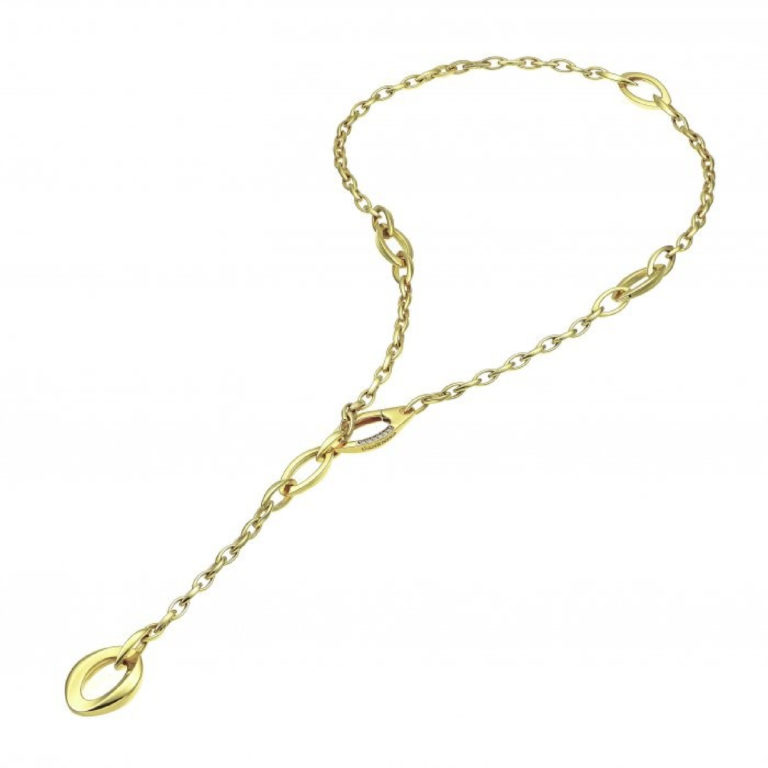 Chimento Link Sensi 18ct Yellow Gold and Diamond Necklace