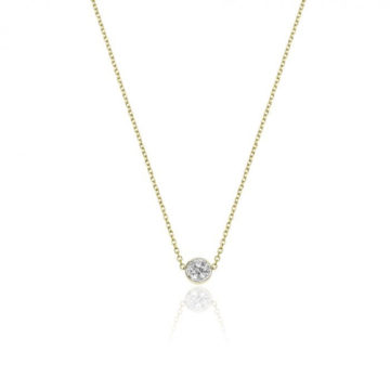 Chimento Armillas Glow 18ct Yellow Gold and Diamond Pendant
