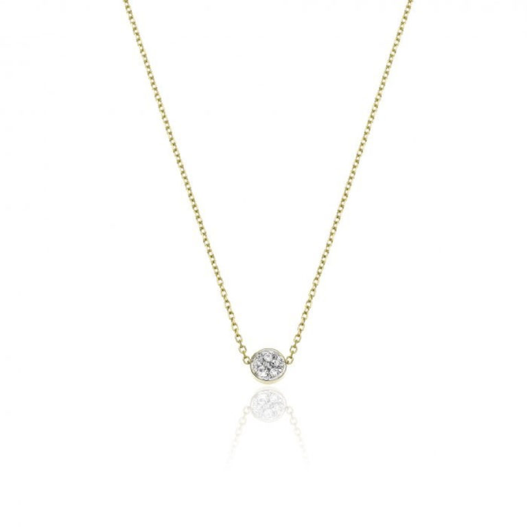Chimento Armillas Glow 18ct Yellow Gold and Diamond Pendant