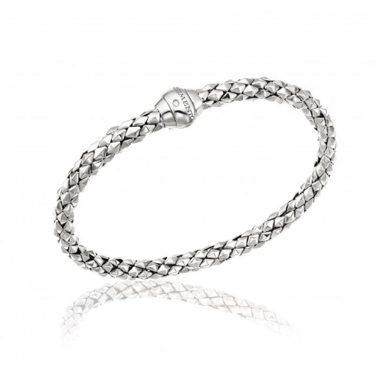 Chimento Stretch Classic 18ct White Gold Bracelet