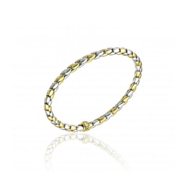 Chimento Stretch Spring 18ct Yellow and White Gold Bracelet