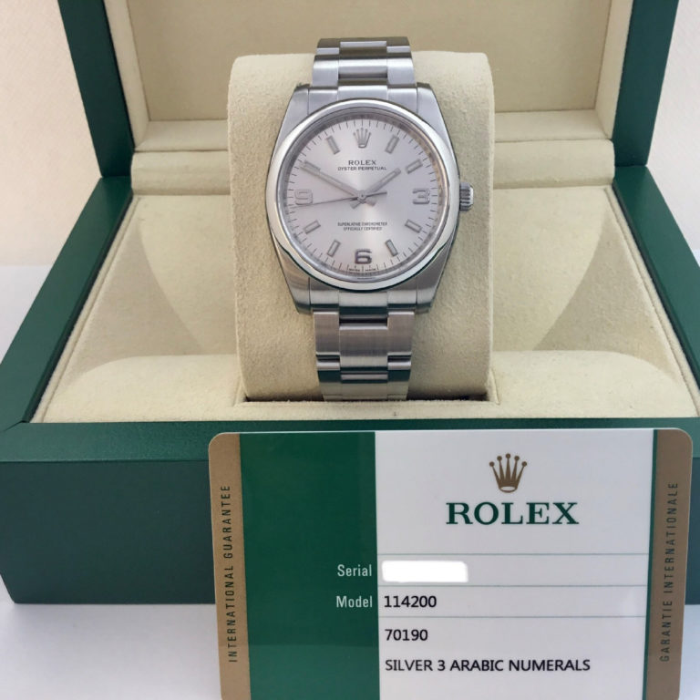 Pre-owned Rolex Oyster Perpetual 34 Watch - Image 2