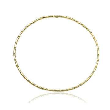 Chimento Chocolat 18ct Yellow Gold and Diamond Necklace
