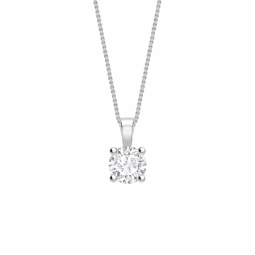 Laboratory Grown Diamond 1.01ct Single Stone Pendant