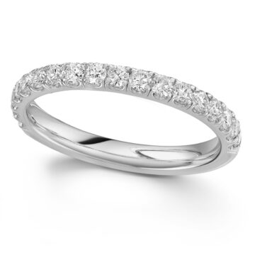 Provenance 0.42ct Diamond Platinum Wedding Ring