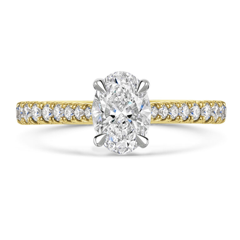 Provenance 0.53ct Oval Cut Diamond Single Mine Origin Gold Ring - Image 2