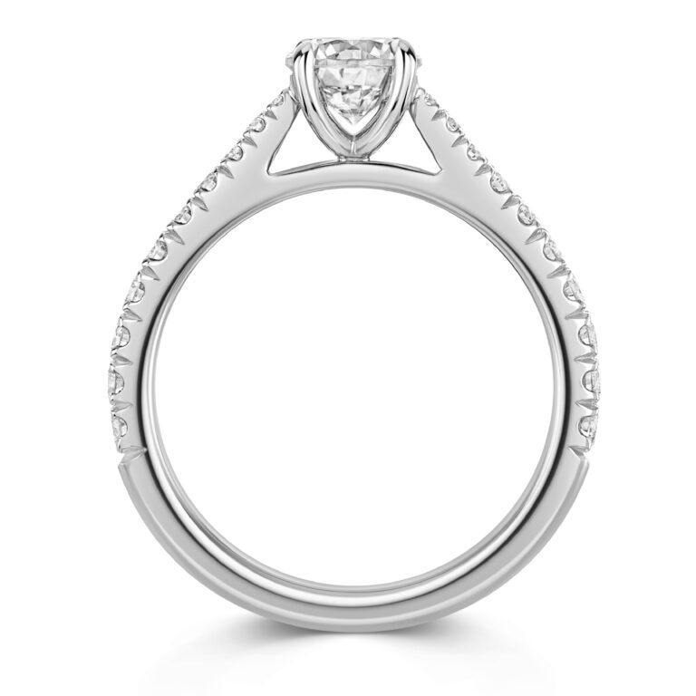 Provenance 0.50ct Round Brilliant Cut Diamond Platinum Ring - Image 3