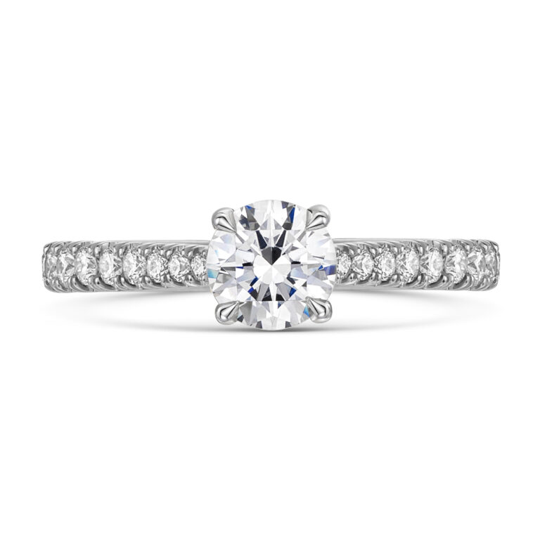 Provenance 0.50ct Round Brilliant Cut Diamond Platinum Ring - Image 2