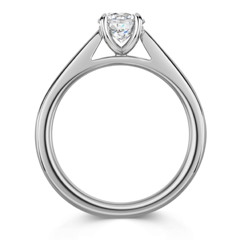 Provenance 0.50ct Round Brilliant Cut Diamond Platinum Ring - Image 3