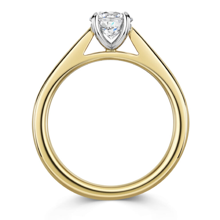 Provenance 0.40ct Round Brilliant Cut Diamond Single Mine Origin Gold Ring - Image 3