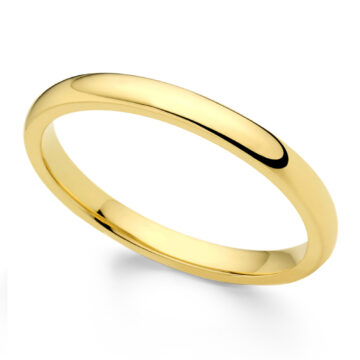 Provenance Single Mine Origin 18ct Gold Wedding Ring