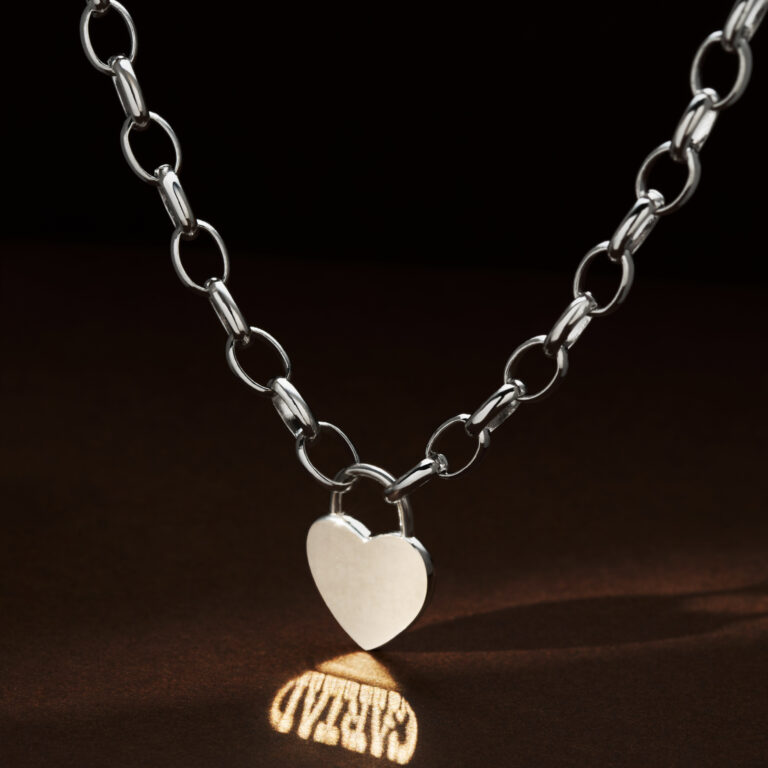 Clogau Cariad Sterling Silver Padlock Bracelet - Image 2