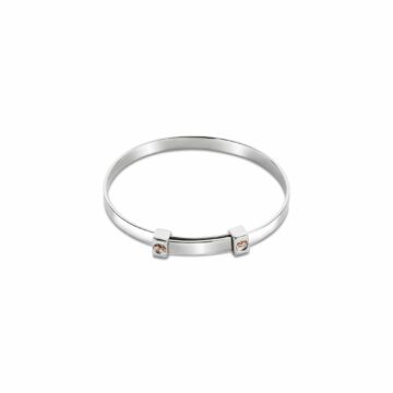 Clogau Insignia Sterling Silver Baby Bangle