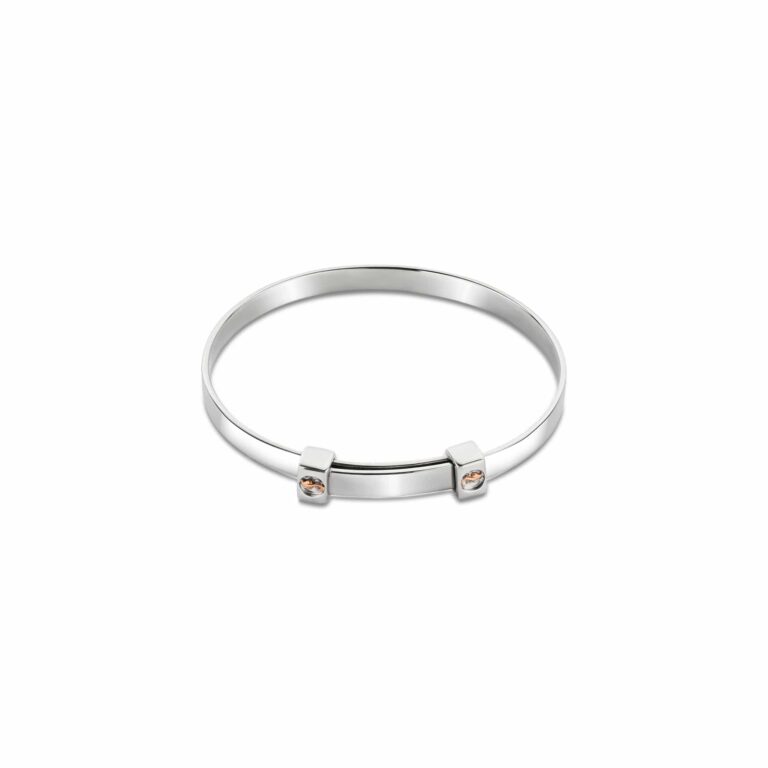 Clogau Insignia Sterling Silver Baby Bangle