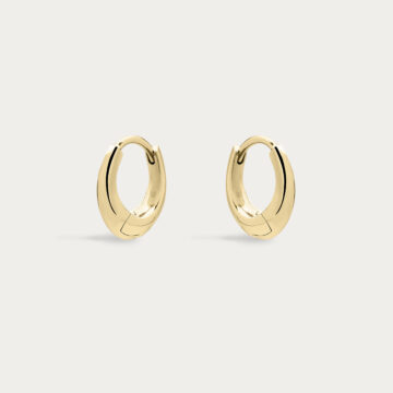 Shaun Leane Yellow Gold Vermeil Sabre Mini Hoop Earrings