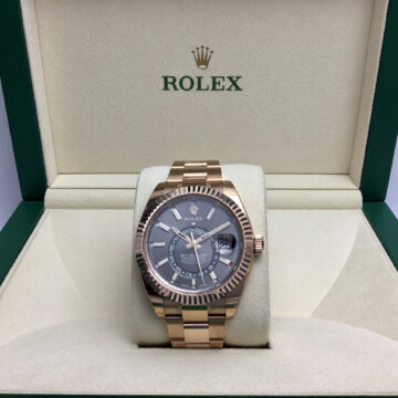Pre-owned Rolex Oyster Perpetual Sky-Dweller Watch