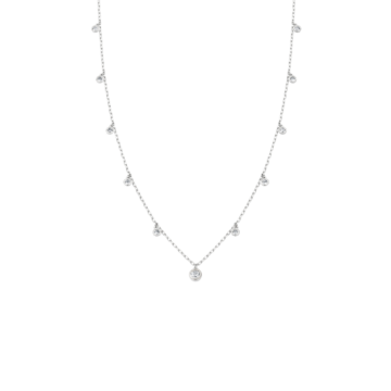 Clogau Celebration Sterling Silver Necklace with Topaz