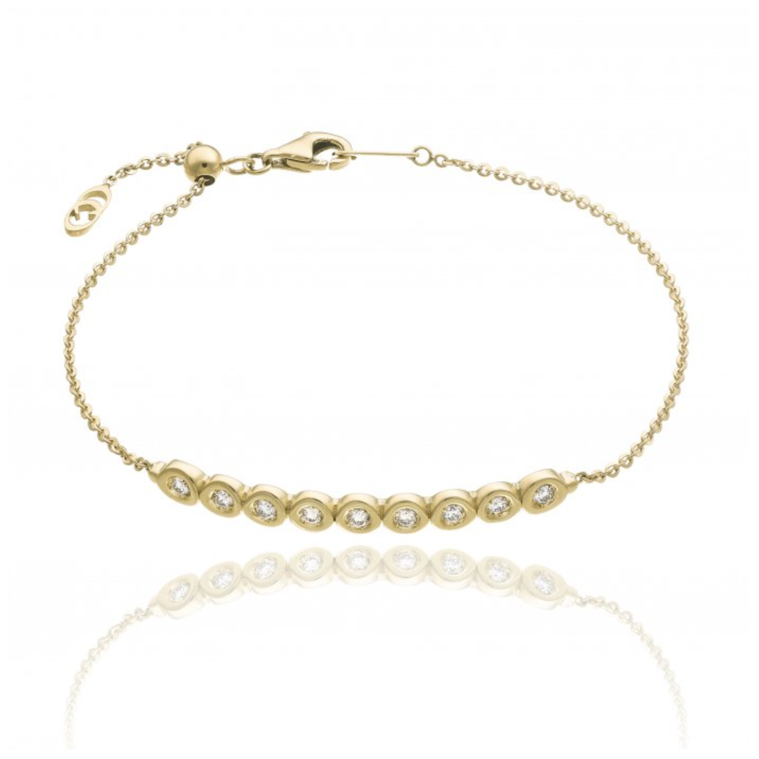 Chimento Armillas Glow Diamond 18ct Yellow Gold Bracelet
