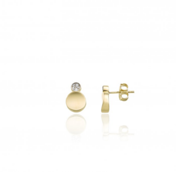 Chimento Armillas Glow 18ct Yellow Gold and Diamond Earrings